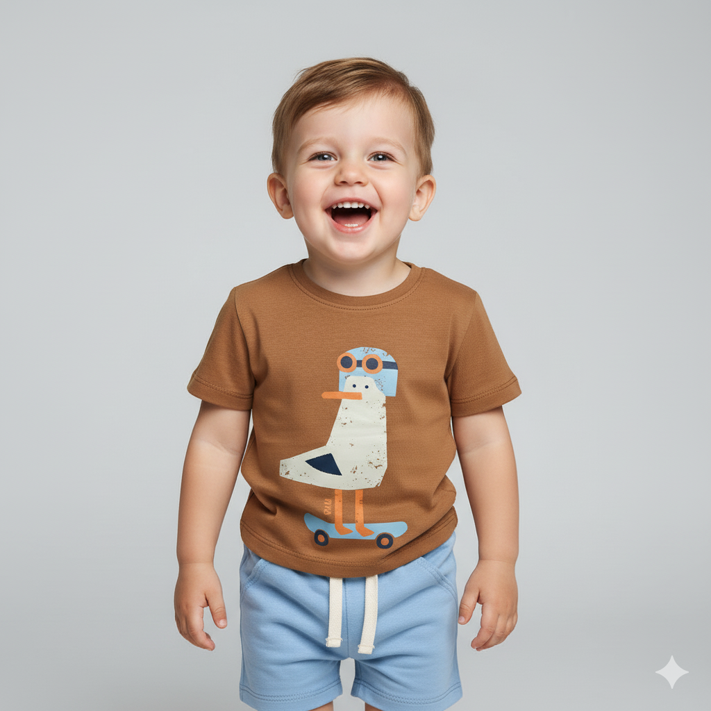 Remera Gavisky marrón - Imagen 2